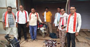 Illegal liquor supply : बांदकपुर तीर्थ क्षेत्र में अवैध शराब सप्लाई का खुलासा, पुलिस ने आरोपी सहित 57 बोतलें जब्त कीं