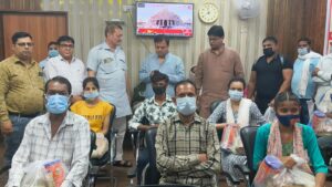 It's gone today : टीबी मुक्त भारत अभियान के तहत पिलखुवा में 20 क्षय रोगियों को पोषण किट वितरित की गई आज