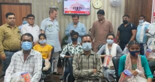 It's gone today : टीबी मुक्त भारत अभियान के तहत पिलखुवा में 20 क्षय रोगियों को पोषण किट वितरित की गई आज