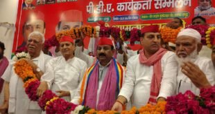 Took aim : सपा प्रदेश अध्यक्ष श्यामलाल पाल का हापुड़ में भव्य स्वागत, संविधान और पेपर लीक के मुद्दे पर सरकार पर साधा निशाना