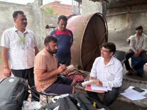 Paneer destroyed : हापुड़ में खाद्य सुरक्षा विभाग की बड़ी कार्रवाई, बिरयानी और पनीर के नमूने लिए, 153 किलो पनीर कराया नष्ट