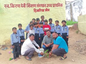 Grand plantation : एससीआईबी राजस्थान मंडल ने ‘एक पेड़ माँ के नाम’ अभियान में विद्यालय परिसर में किया भव्य वृक्षारोपण