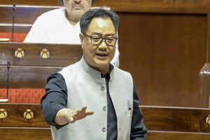 Kiren Rijiju : सदन में लगातार हंगामे के लिए माफी मांगे विपक्ष, सदन में नहीं हो पा रही चर्चा : किरेन रिजिजू ?