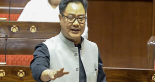 Kiren Rijiju : सदन में लगातार हंगामे के लिए माफी मांगे विपक्ष, सदन में नहीं हो पा रही चर्चा : किरेन रिजिजू ?