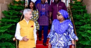 New Delhi : एस जयशंकर से मिलीं लाइबेरिया की विदेश मंत्री, नई दिल्ली में दूतावास का किया उद्घाटन ?