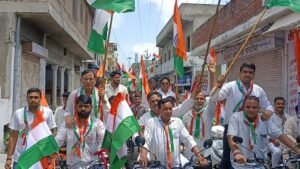 The Resounding City : निवाई : आजादी के अमृत महोत्सव पर निकली भव्य तिरंगा यात्रा, भारत माता के जयकारों से गूंजा शहर ?