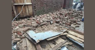 Wall of the house : तेज बारिश और आंधी में गिरी मकान की दीवार, गुमटी दबने से हजारों का नुकसान ?