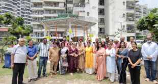 The radiance of happiness : GH-7 सोसायटी में वरिष्ठ नागरिकों को मिली नई सौगात, अत्याधुनिक गज़ेबो के उद्घाटन से बढ़ी खुशियों की रौनक