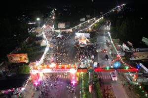 UP border illuminated : मुजफ्फरनगर-उत्तराखंड सीमा पर शानदार नजारा, प्रशासन और नगर पंचायत की मेहनत से जगमगाया यूपी बॉर्डर ?