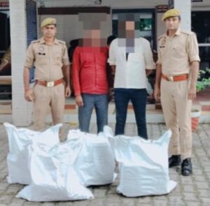 The accused were caught : बिजनौर में एएनटीएफ मेरठ और नजीबाबाद पुलिस ने 84 किलो गांजा समेत दो आरोपियों को पकड़ा ?