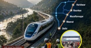 Kilometre-long track proposed : दिल्ली से ऋषिकेश तक नमो भारत परियोजना का सर्वे शुरू, उत्तराखंड में 78 किलोमीटर ट्रैक प्रस्तावित ?