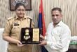 Appreciation of service : सैफी सेवा फाउंडेशन ने सीओ सिटी अनीता चौहान को शील्ड देकर सम्मानित किया, सामाजिक सेवा की सराहना ?