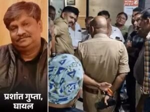 Drove to the hospital : झांसी में कारोबारी को गोली मारकर फरार हुए बदमाश, घायल हालत में खुद स्कूटी चलाकर पहुंचे अस्पताल ? 
