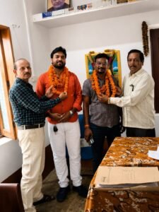 Grand welcome : गौतम बुद्ध इंटर कॉलेज में नवनिर्वाचित जिलाध्यक्ष शिव किशोर शाक्य एवं वरिष्ठ उपाध्यक्ष प्रमोद कठेरिया का भव्य स्वागत हुआ