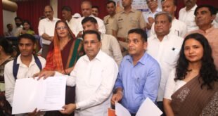 Minister Narendra Kashyap : दिव्यांगजन रोजगार मेले में 126 अभ्यर्थी चयनित, मंत्री नरेंद्र कश्यप ने किया शुभारंभ ?