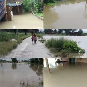 A settlement on the brink : नदी-नहर और तालाब के बीच घिरा नीगा गांव, डूबने की कगार पर बस्ती