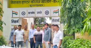 Public relations in schools : भाजपा पदाधिकारियों ने विद्यालयों में जनसंपर्क कर साथियों की समस्याओं की जानकारी ली ?