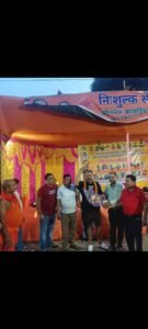 Sevalaya Service Camp : निःशुल्क सेवालय सेवा शिविर के समापन पर रंजन कुमार चौधरी सम्मानित ?