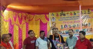 Sevalaya Service Camp : निःशुल्क सेवालय सेवा शिविर के समापन पर रंजन कुमार चौधरी सम्मानित ?