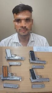 Member arrested : यूपी एसटीएफ की बड़ी कार्रवाई, अंतरराष्ट्रीय अवैध शस्त्र तस्करी गिरोह का कथित सदस्य गिरफ्तार