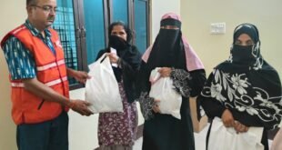Materials distributed : प्रधानमंत्री टीबी मुक्त भारत अभियान के तहत रेडक्रॉस सोसाइटी ने पांच नए टीबी मरीजों को पोषण सामग्री वितरित की ?
