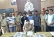Smuggler arrested : 12 अवैध हथियारों और चोरी की दो मोटरसाइकिलों के साथ तीन असलहा तस्कर गिरफ्तार