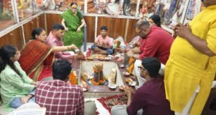 A sea of ​​devotees : सावन के चौथे और आखिरी सोमवार पर श्री शिव बालाजी धाम मंदिर में उमड़ा शिव भक्तों का सैलाब ?