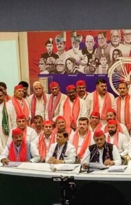 Increased enthusiasm : अखिलेश यादव के साथ प्रेसवार्ता में नजर आए हापुड़ सपा जिलाध्यक्ष आनंद गुर्जर, कार्यकर्ताओं में बढ़ा उत्साह ?