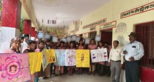 President Anshika : आकर्षक पोस्टर के साथ सिठमरा में मीना मंच की अध्यक्ष अंशिका ने डेंगू बचाव की दिलाई शपथ