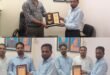 Officers and employees : जिला सूचना कार्यालय हापुड़ के अधिकारियों एवं कर्मचारियों को सैफी सेवा फाउंडेशन ने किया सम्मानित
