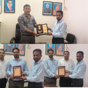 Officers and employees : जिला सूचना कार्यालय हापुड़ के अधिकारियों एवं कर्मचारियों को सैफी सेवा फाउंडेशन ने किया सम्मानित