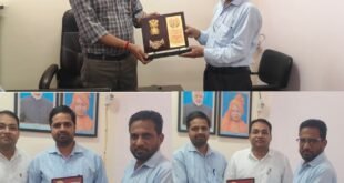 Officers and employees : जिला सूचना कार्यालय हापुड़ के अधिकारियों एवं कर्मचारियों को सैफी सेवा फाउंडेशन ने किया सम्मानित