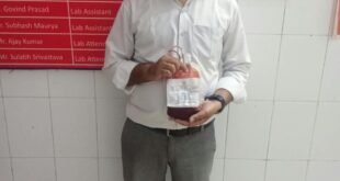 Red Cross Society : गंभीर मरीज का हीमोग्लोबिन 3.2 पहुंचा, रेडक्रॉस सोसाइटी की पहल पर तत्काल एबी पॉजिटिव रक्त उपलब्ध कराया गया