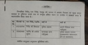 Ashok Kumar : शामली इंस्पेक्टर शिवदत्त बने गढ़ीपुख्ता थाना प्रभारी, अशोक कुमार को किया गया लाइन हाजिर