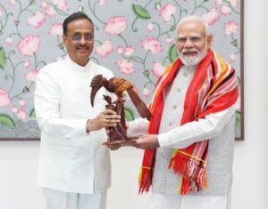 First Meeting : प्रधानमंत्री मोदी से मिले अंडमान-निकोबार के उपराज्यपाल डॉ. दिनेश शर्मा, पद संभालने के बाद पहली मुलाकात