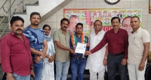 Received the responsibility : कांग्रेस का कुनबा बढ़ा, विपिन कुमार ने ग्रहण की पार्टी की सदस्यता, जिला कांग्रेस कमेटी में सचिव की जिम्मेदारी मिली