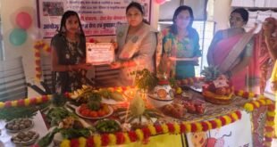 Baby Shower : सेवा संकल्प अभियान में आंगनवाड़ी केंद्रों पर बच्चों का अन्नप्राशन और गर्भवती माताओं की गोदभराई