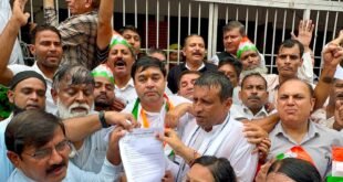 Raised the issue : भारी बारिश के बीच कांग्रेस का प्रदर्शन, मतदाता अधिकार और चुनावी पारदर्शिता का मुद्दा उठाया