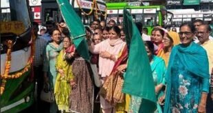 Green flag : विधायक कमलेश ठाकुर ने पांच नए बस रूटों पर एचआरटीसी बसों को दिखाई हरी झंडी ?
