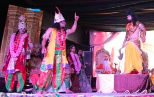 The excitement of Dandiya Raas : हाईटेक रामलीला में सीता स्वयंवर का भव्य दृश्य और डांडिया रास की धूम ?