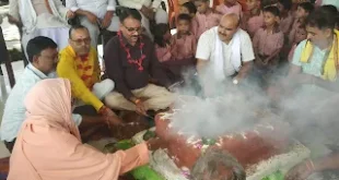 Faridabad Tikri : राष्ट्र कल्याण और विकसित भारत के संकल्प के लिए फरीदाबाद टिकरी में हुआ महायज्ञ ?