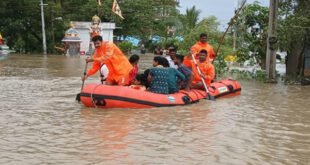 Srikakulam district : आंध्र प्रदेश के श्रीकाकुलम जिले में भारी बारिश से कई गांव हुए जलमग्न ?