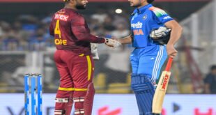 India-West Indies team : स्लो ओवर रेट के कारण आईसीसी ने भारत-वेस्टइंडीज टीम पर लगाया जुर्माना ?