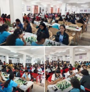 Thrilling matches : वेस्ट ज़ोनइंटर-यूनिवर्सिटी महिला शतरंज प्रतियोगिता के तीसरे दिन भी हुए रोमांचक मुकाबले ?