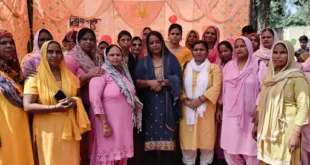 Anganwadi workers : सेवा संकल्प अभियान के तहत खंद्रावली में हुआ ‘आंगन मिलन’ कार्यक्रम, आंगनबाड़ी कार्यकत्रियों को किया सम्मानित