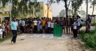 Babugarh Stadium : गांधी जयंती पर स्पोर्ट्स स्टेडियम बाबूगढ़ में पैदल चाल प्रतियोगिता, 135 खिलाड़ियों ने लिया हिस्सा