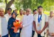Girish Chandra Yadav : एशियन गेम्स के कांस्य पदक विजेता रोहित यादव के घर पहुंचे राज्यमंत्री गिरीश चंद्र यादव