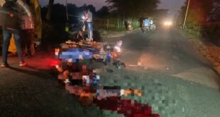 Horrific road accident : बांदकपुर के पास भीषण सड़क हादसा, बिना हेलमेट बाइक सवार युवक की मौत