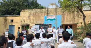 Oath : सेवा संकल्प अभियान के तहत नशा मुक्त विकसित भारत का संकल्प, छात्राओं को दिलाई गई शपथ ?