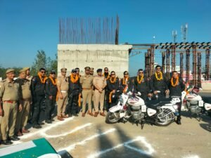 Solid arrangements : मुजफ्फरनगर पुलिस ने ‘Fight Against Drugs’ मोटरसाइकिल रैली का किया भव्य स्वागत, सुरक्षा और यातायात के पुख्ता इंतजाम